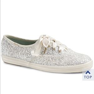 KATE SPADE GLITTER lace shoes